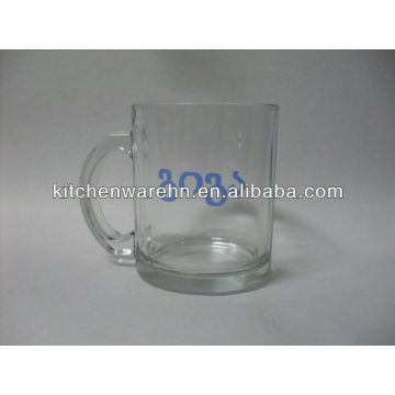 2015haonai well saled glassware items,small glass mug